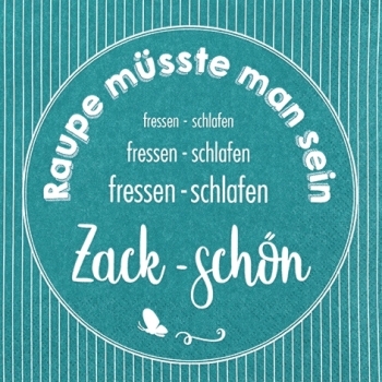 Servietten "Zack-Schön", 33 x 33 cm
